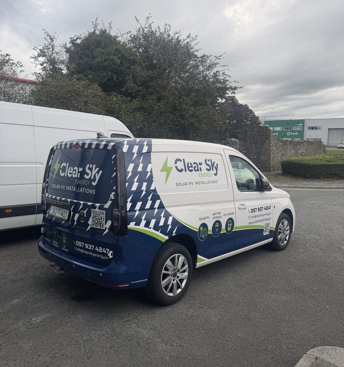 A Clear Sky Energy van
